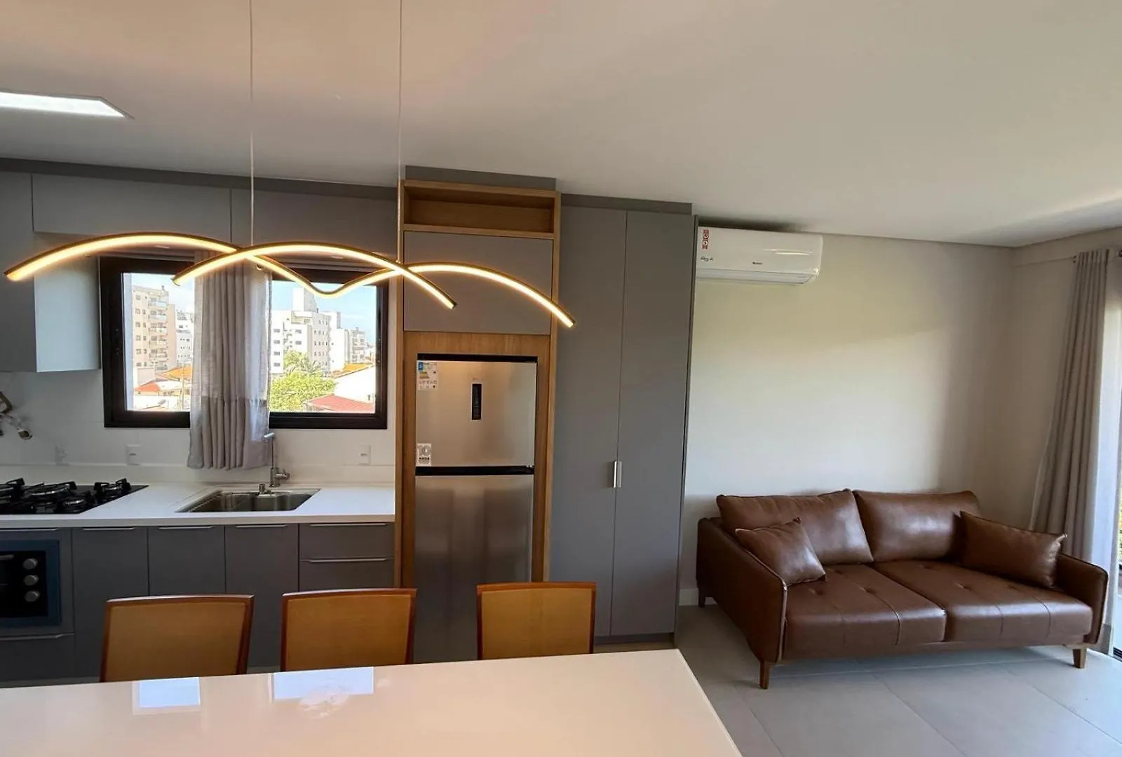 גוברנדור סלסו רמוס Cod 89 - Apartamento Apaixonante Na Praia Grande דירה